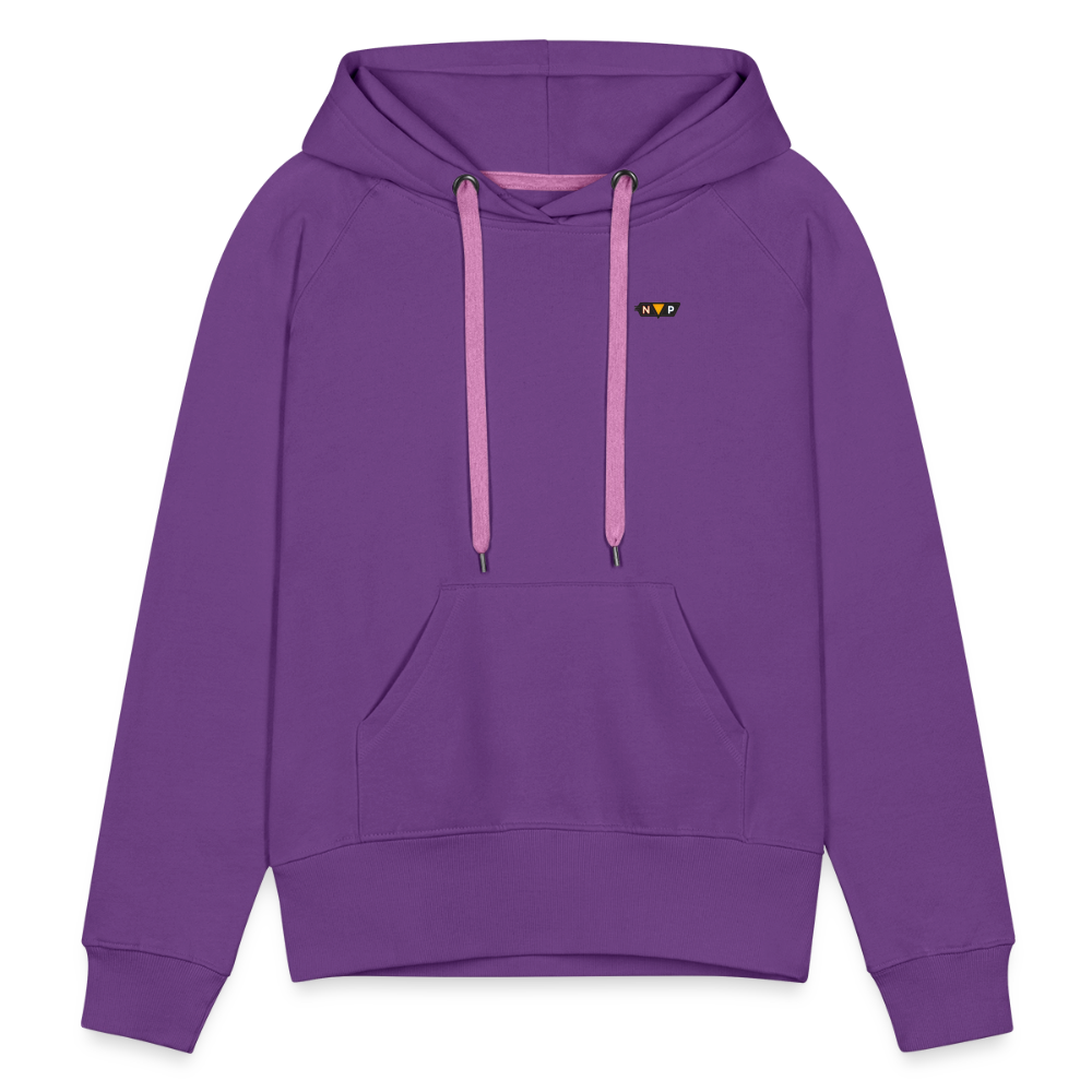 Dames Premium Hoodie - purple