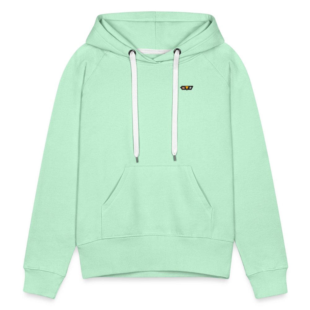 Dames Premium Hoodie - light mint