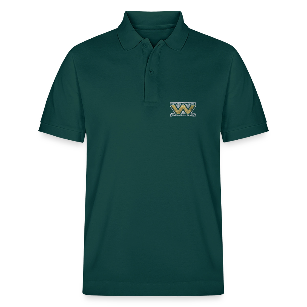 Organic Polo Shirt WY - glazed green