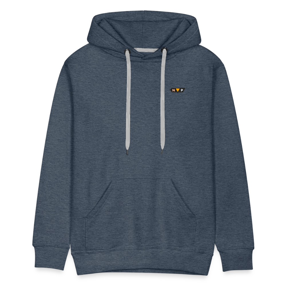 Men’s Premium Hoodie - heather denim