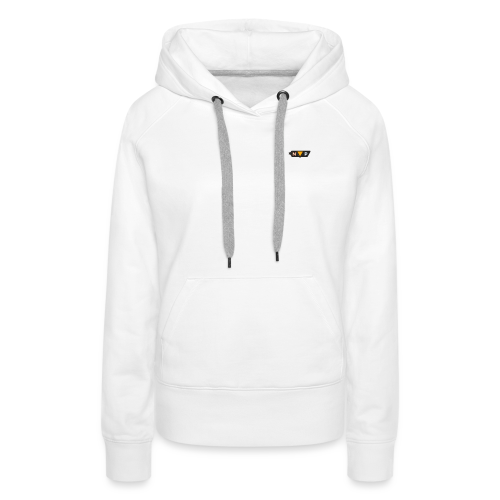 Dames Premium Hoodie - white