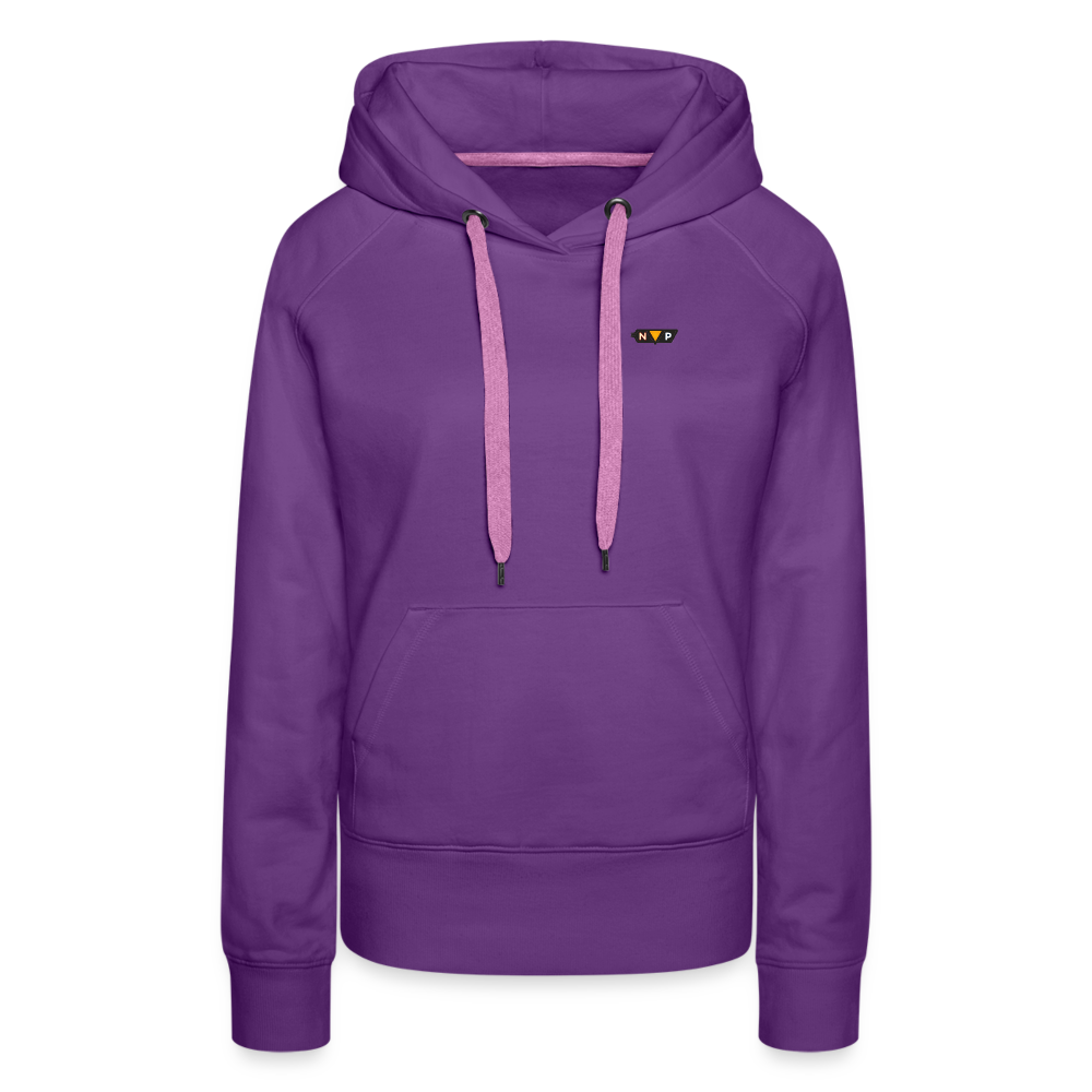 Dames Premium Hoodie - purple