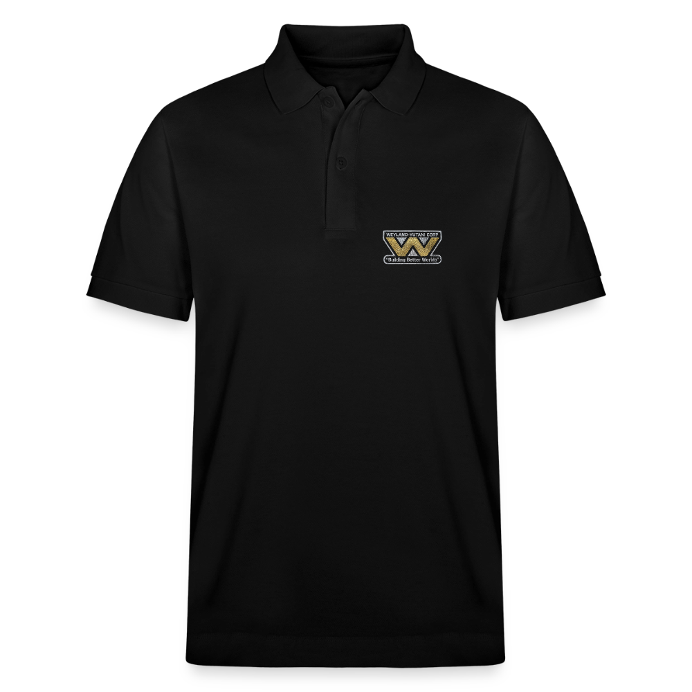 Organic Polo Shirt WY - black