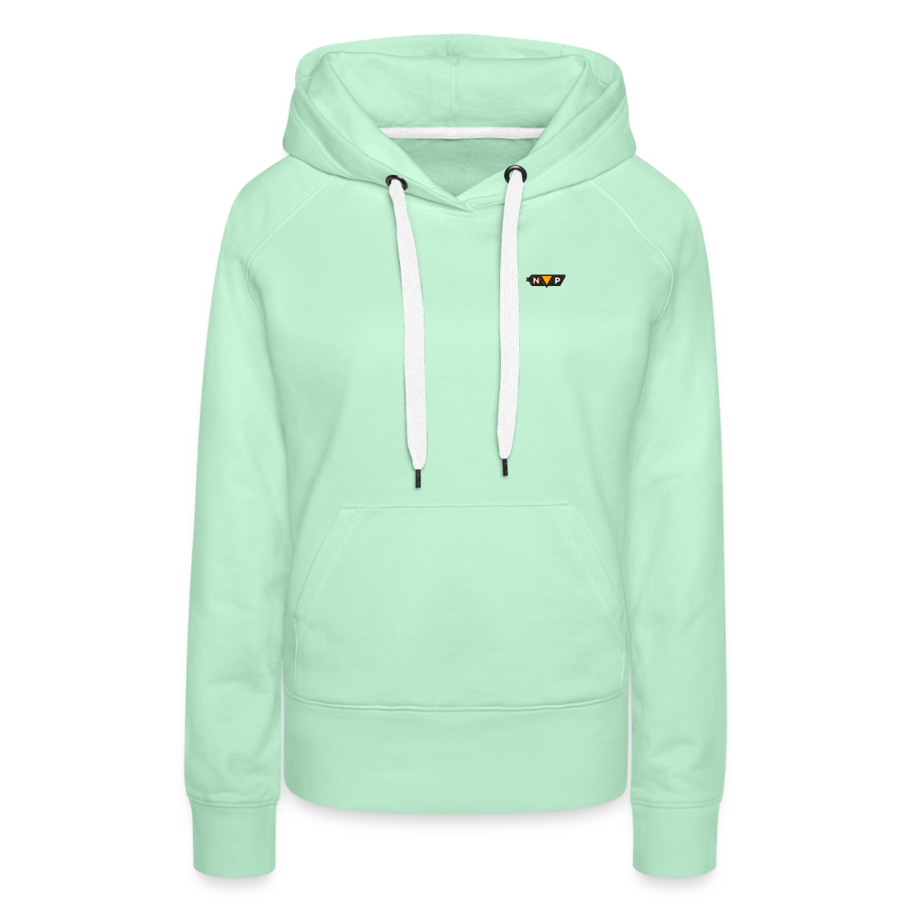 Dames Premium Hoodie - light mint