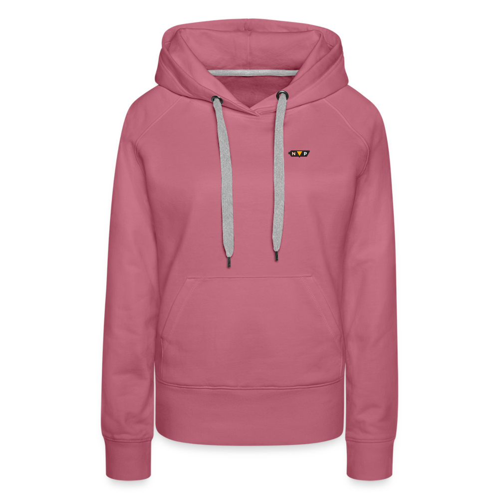 Dames Premium Hoodie - mauve