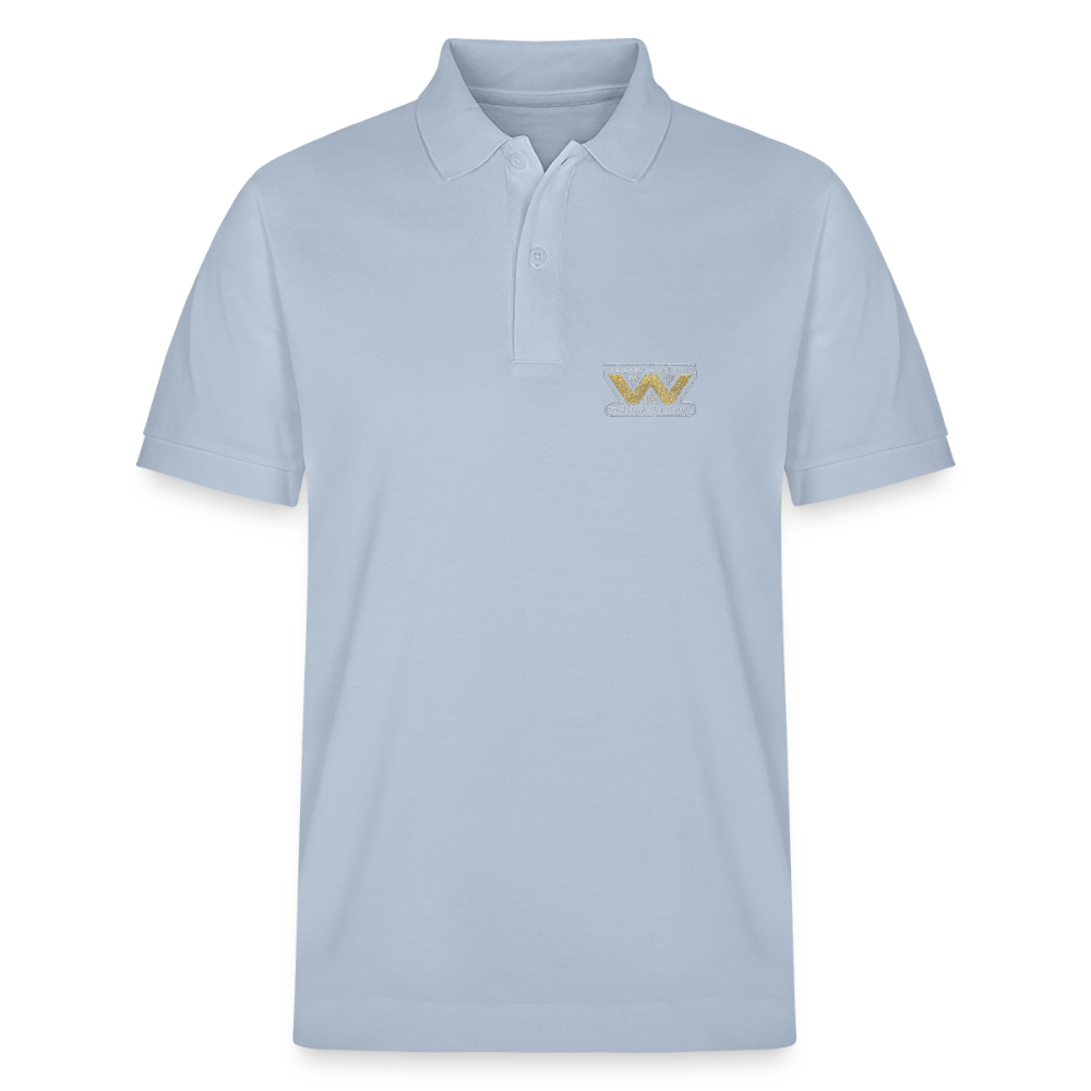 Organic Polo Shirt WY - sky blue